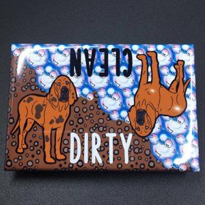 Bloodhound Dog Dishwasher Magnet Kitchen Sign Gift
